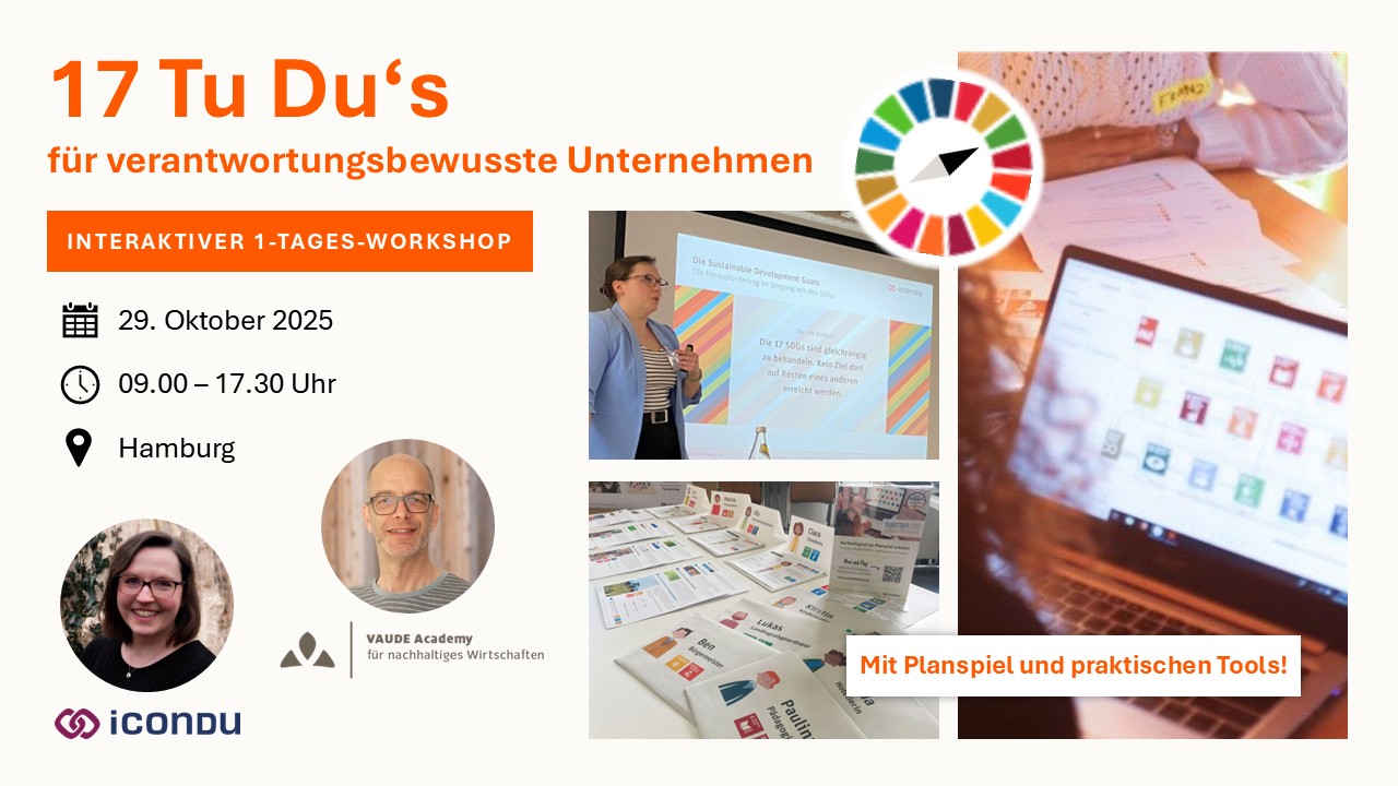 Gemeinsam Zukunft gestalten – mit den SDGs als Kompass