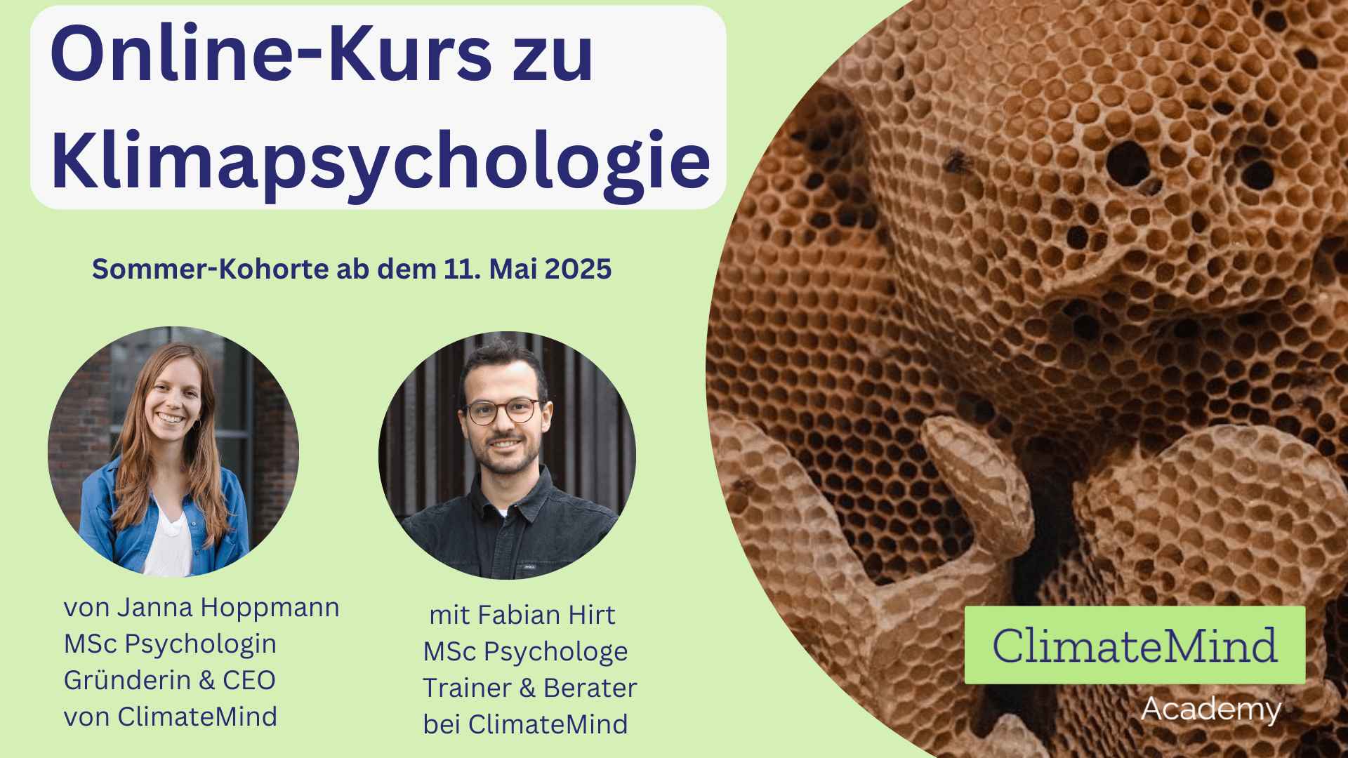 Online-Kurs Klimapsychologie mit Live-Webinaren Sommer ’26