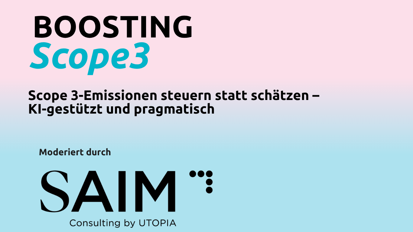 Sustainability people: BoostingScope3