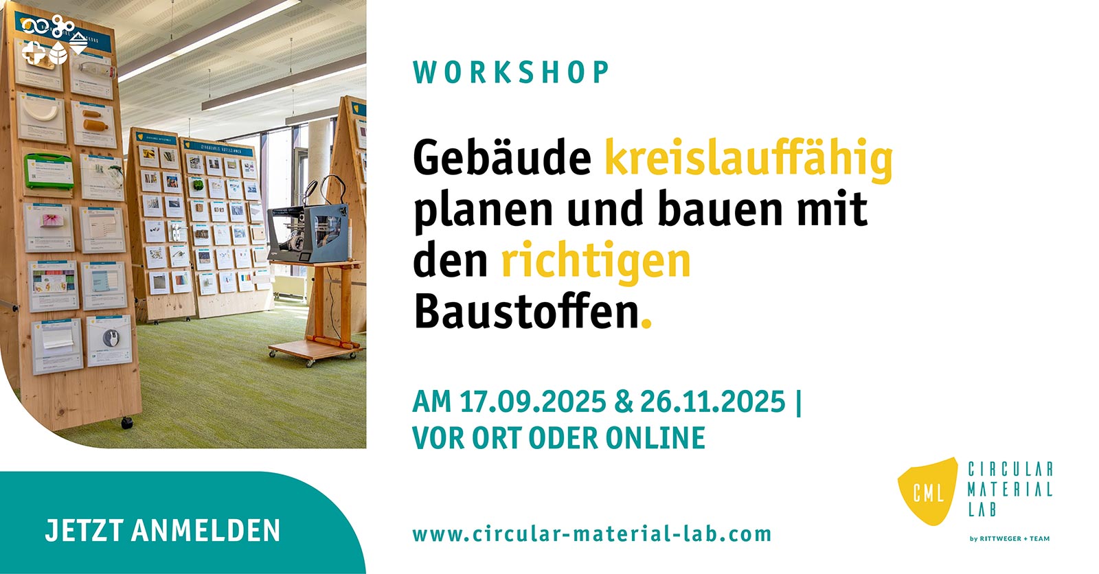 Workshop Zirkuläres Bauen nach EU Taxonomie Kriterien