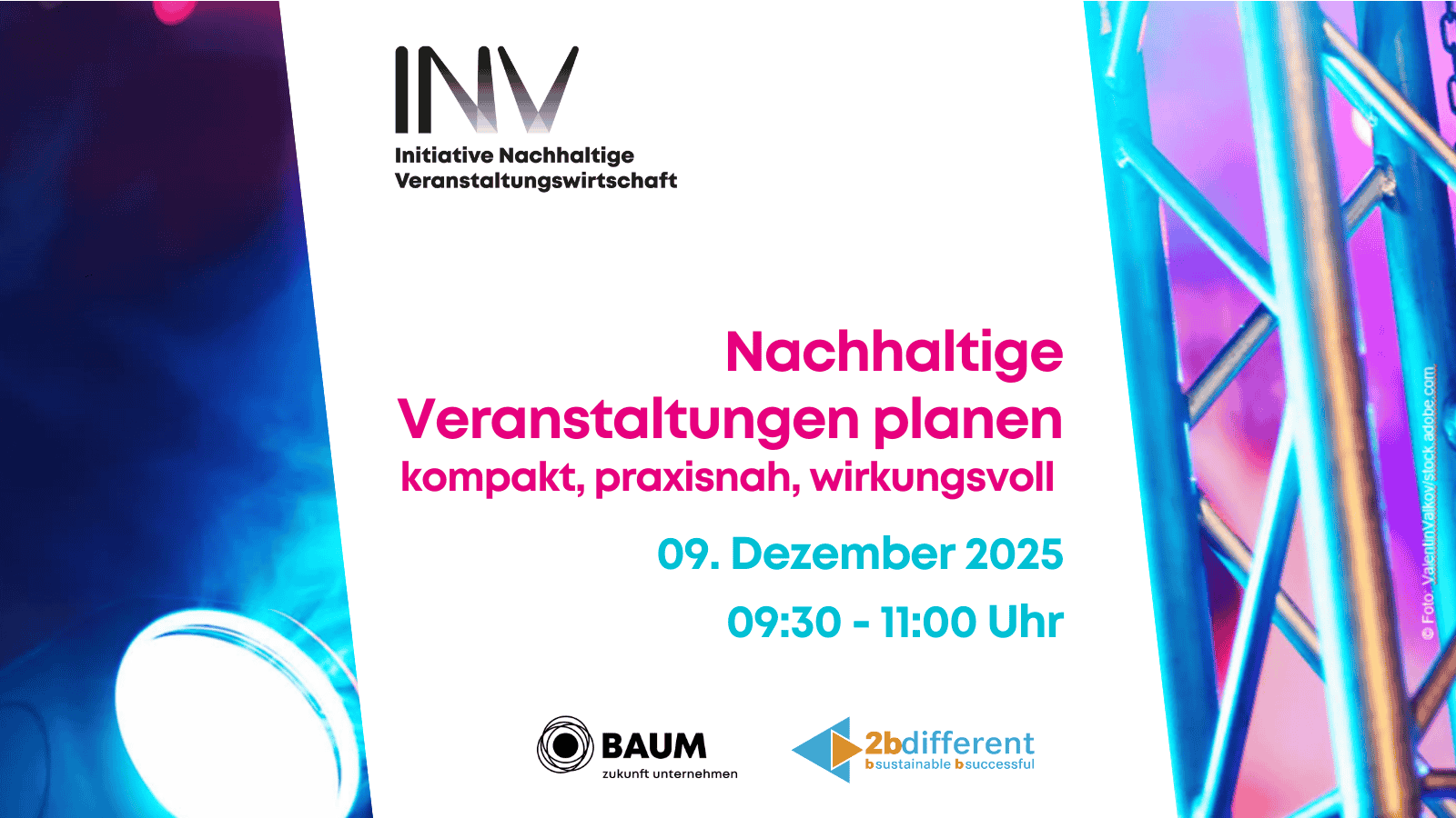 Nachhaltige Veranstaltungen planen