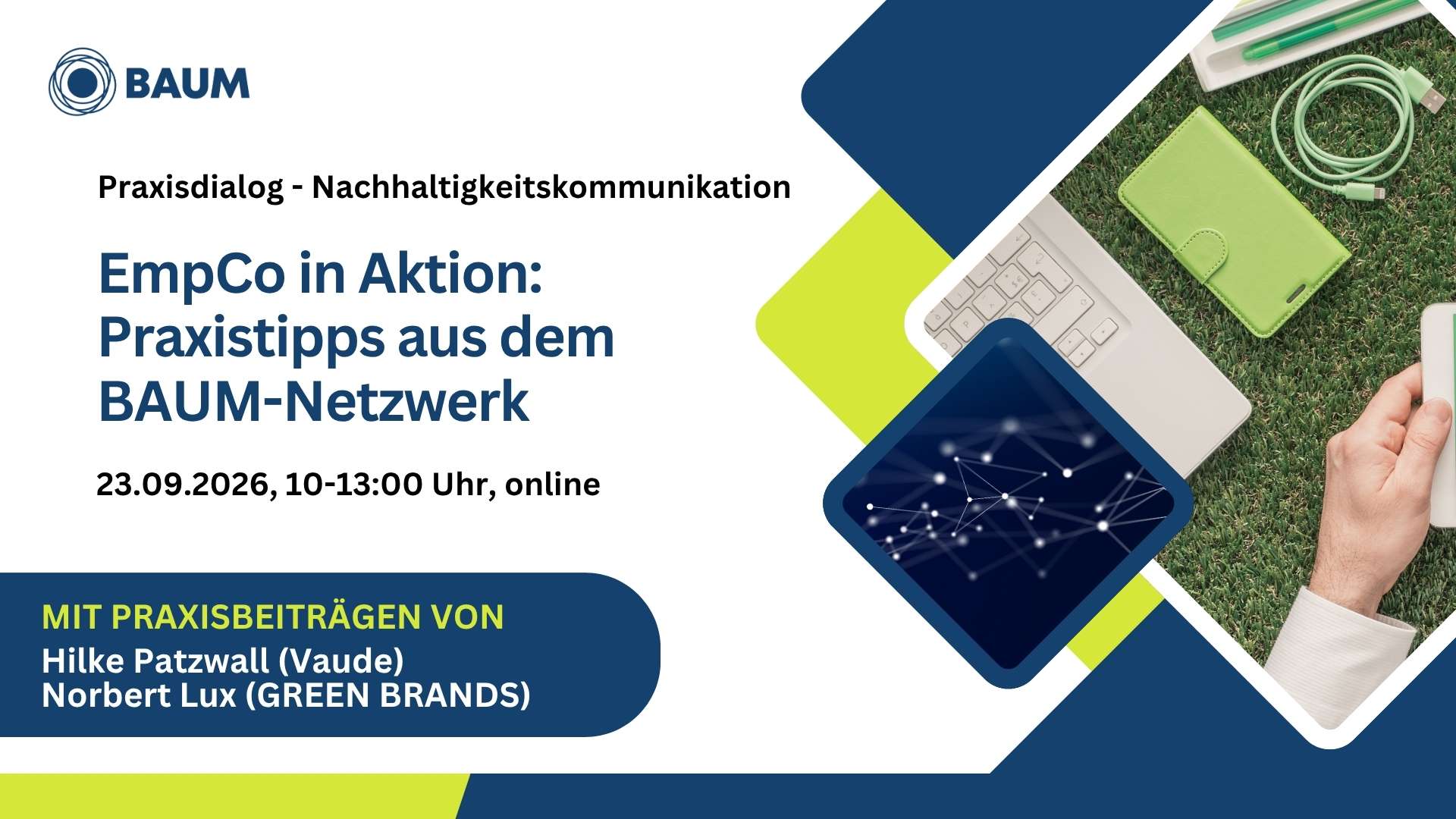EmpCo in Aktion: Praxistipps aus dem BAUM-Netzwerk