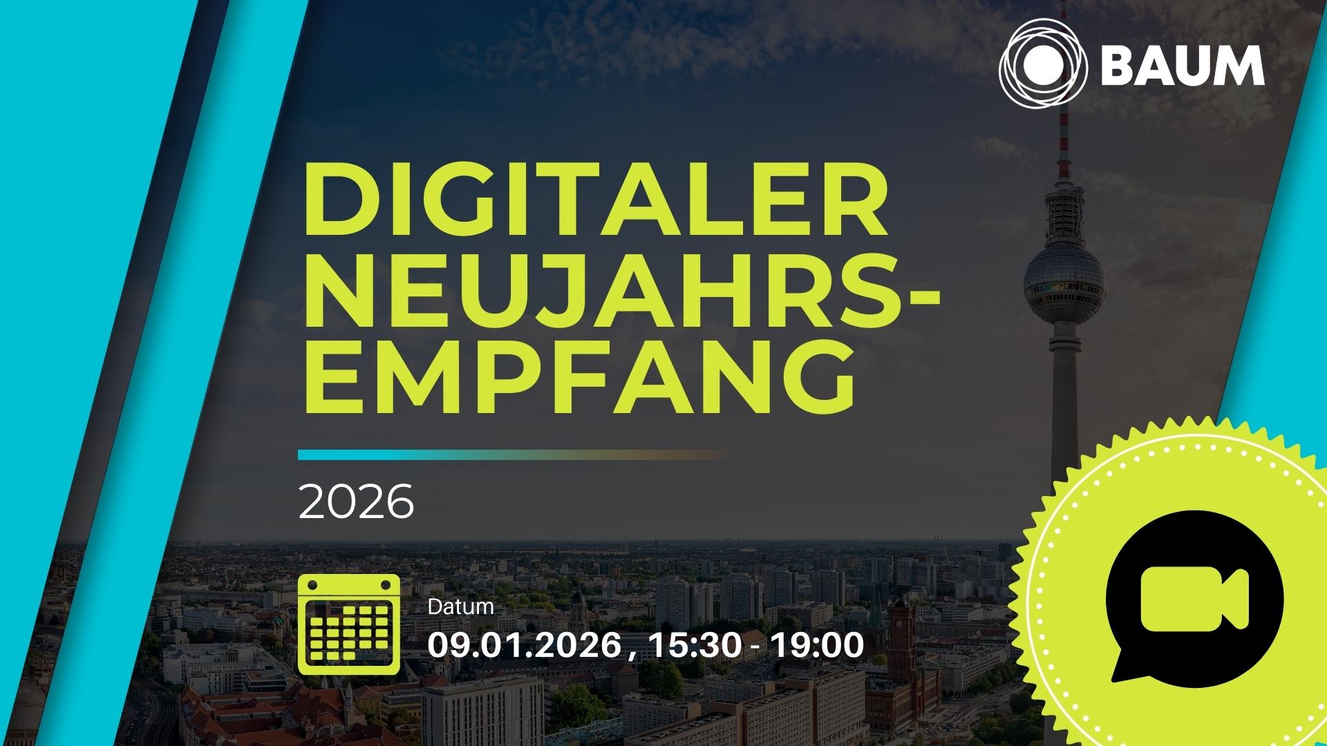 Digitaler Neujahrsempfang