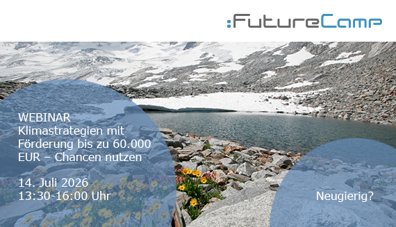 Klimastrategien mit Förderung bis zu 60.000 EUR