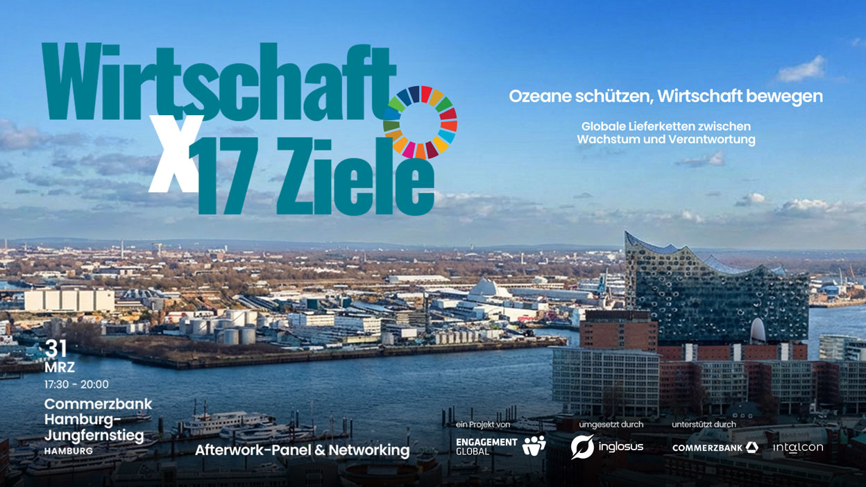 Wirtschaft X 17 Ziele – Ozeane schützen, Wirtschaft bewegen