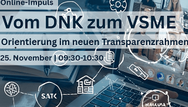 Vom DNK zum VSME: Orientierung im neuen Transparenzrahmen