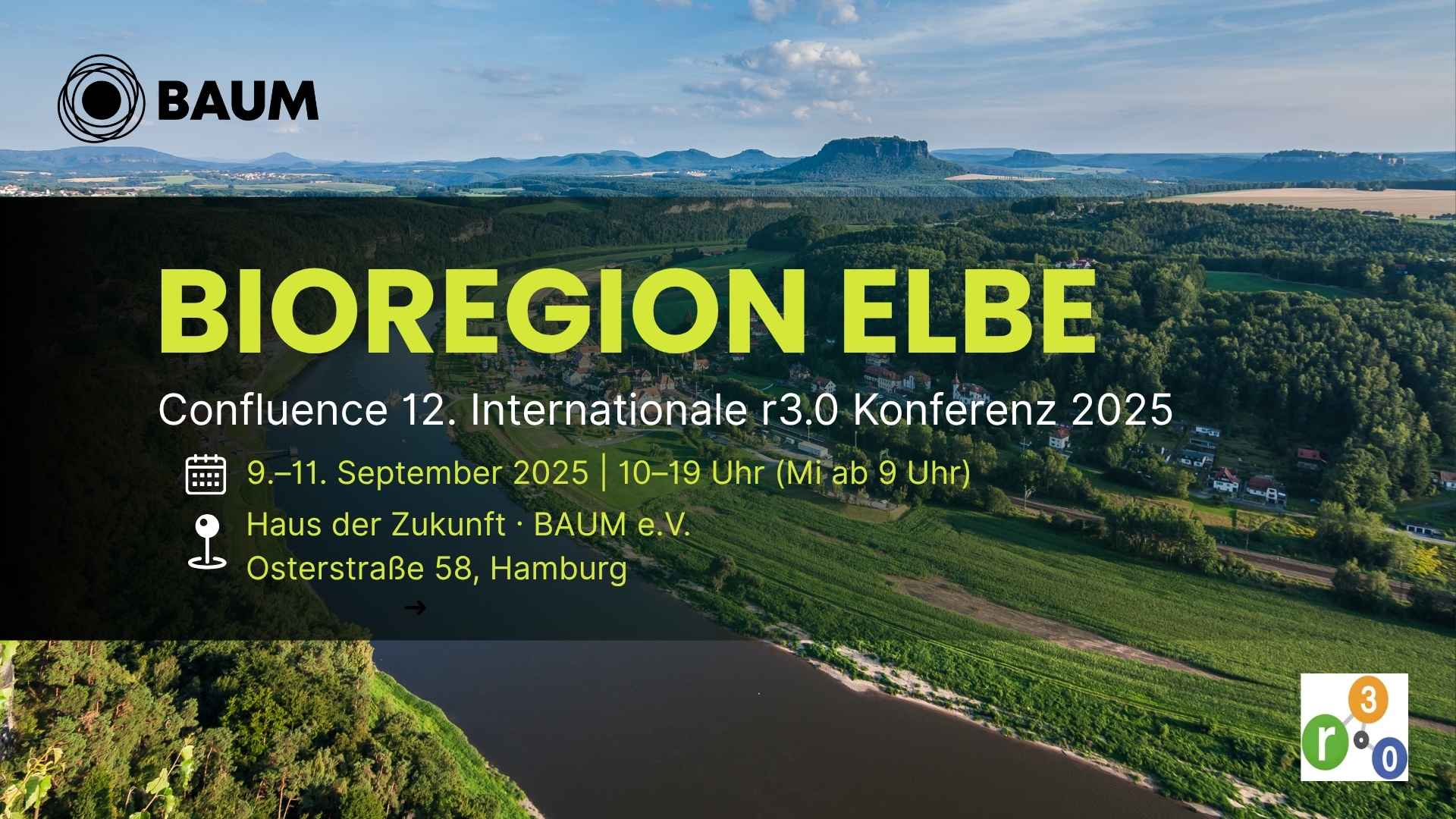 Confluence r3.0 Konferenz 2025 – Bioregion Elbe