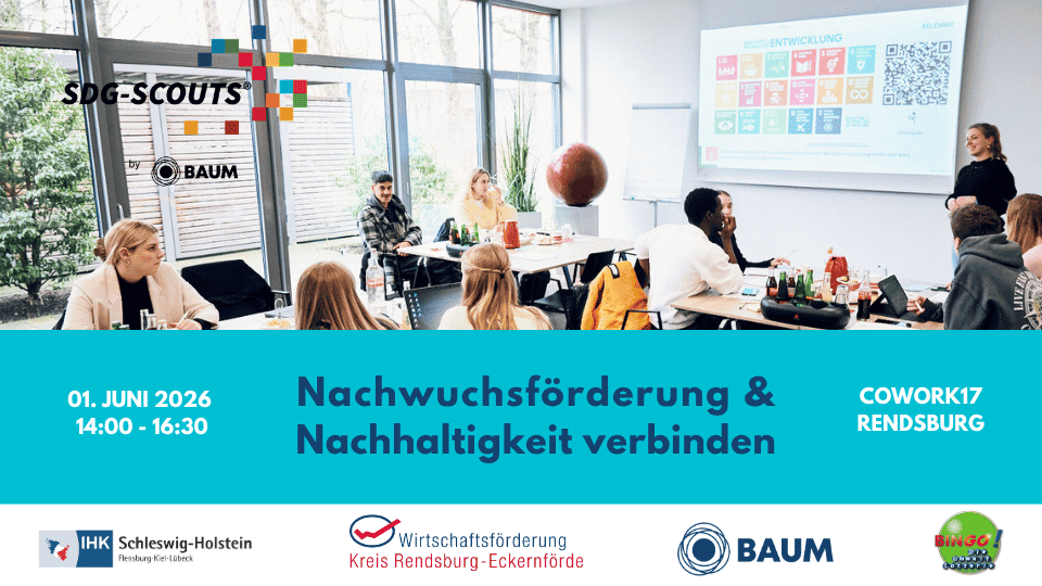 Nachwuchsförderung und Nachhaltigkeit verbinden