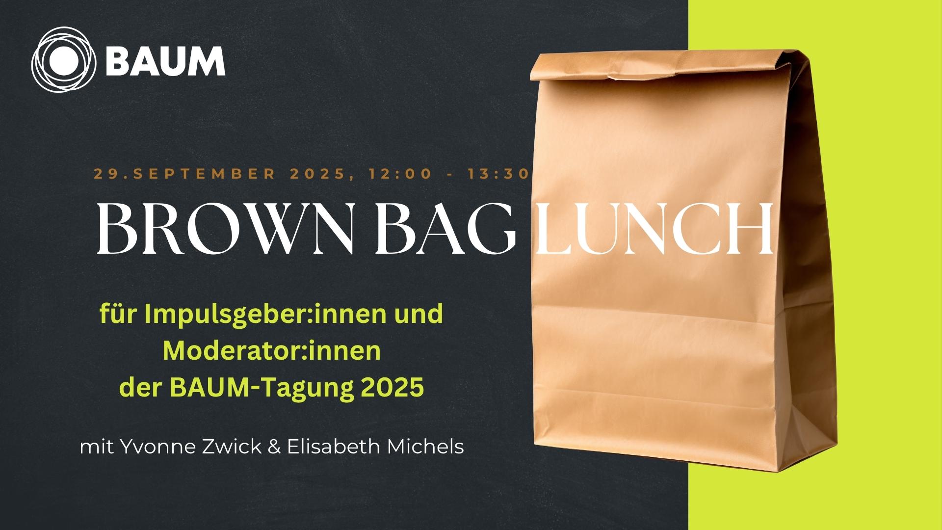 BBL für Impulsgeber:innen und Moderator:innen der BAUM-Tagung