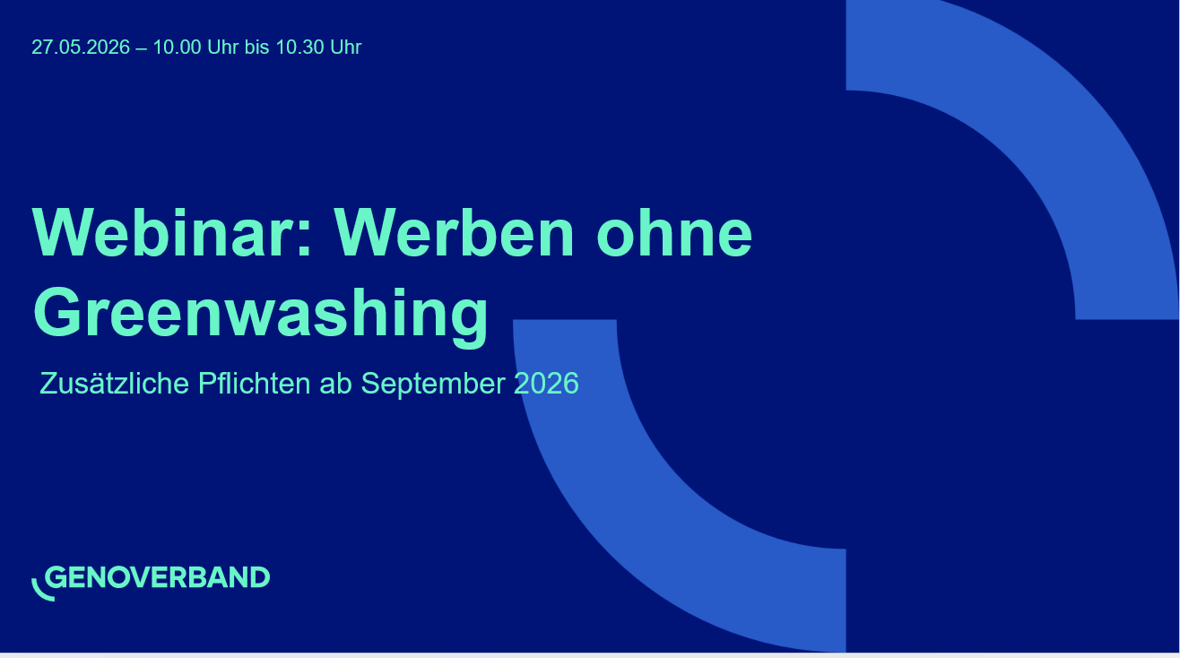 Werben ohne Greenwashing – Pflichten ab September 2026