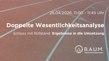 Doppelte Wesentlichkeitsanalyse – Ergebnisse in die Umsetzung