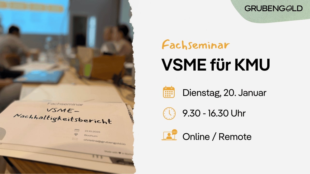 Fachseminar: VSME-Bericht umsetzen