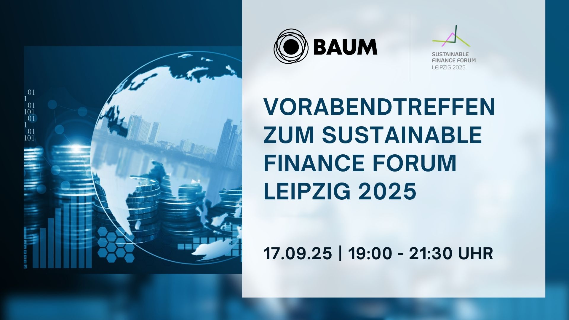 Vorabendtreffen zum Sustainable Finance Forum Leipzig 2025