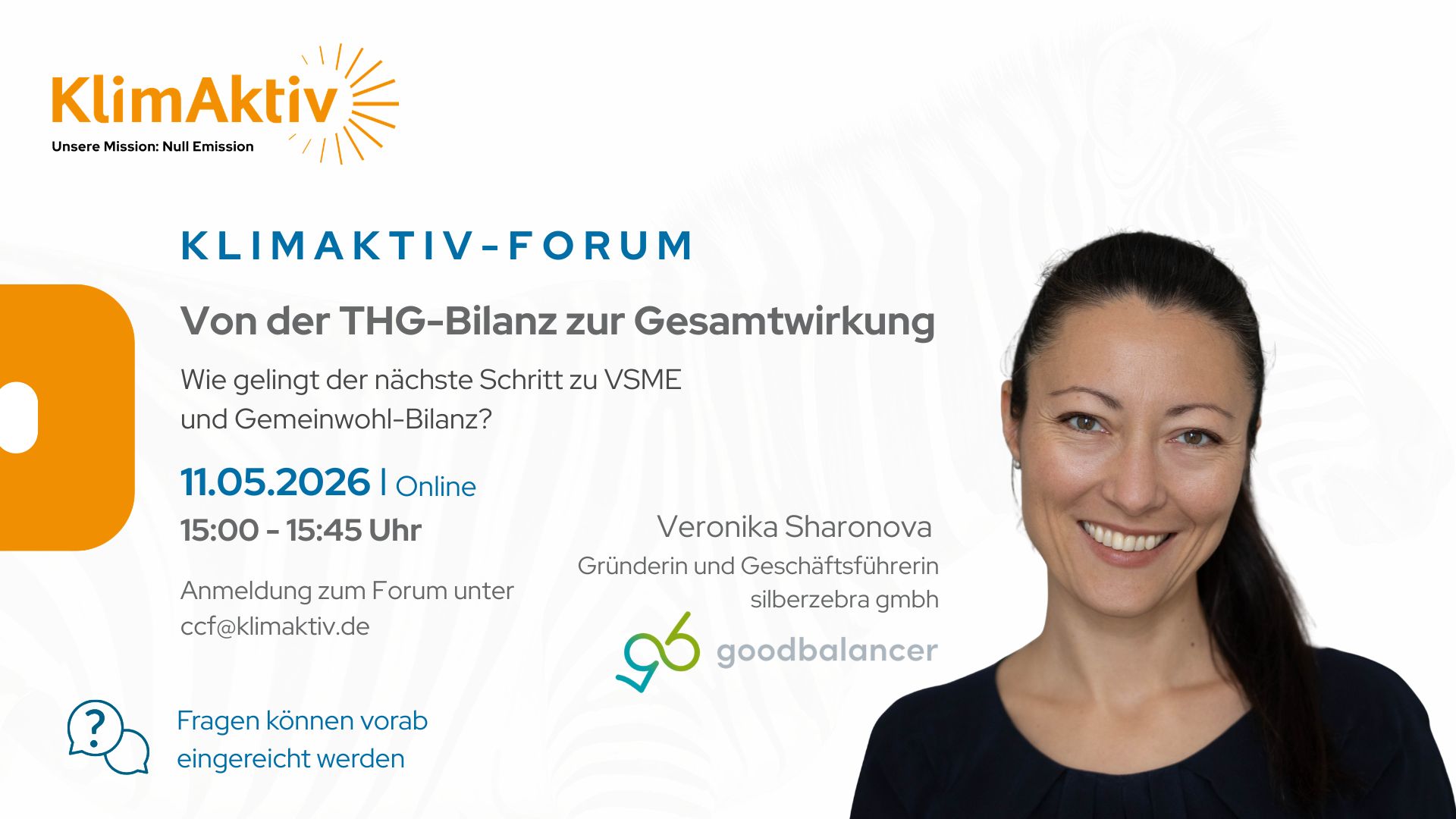 KlimAktiv-Forum: Von der THG-Bilanz zur Gesamtwirkung