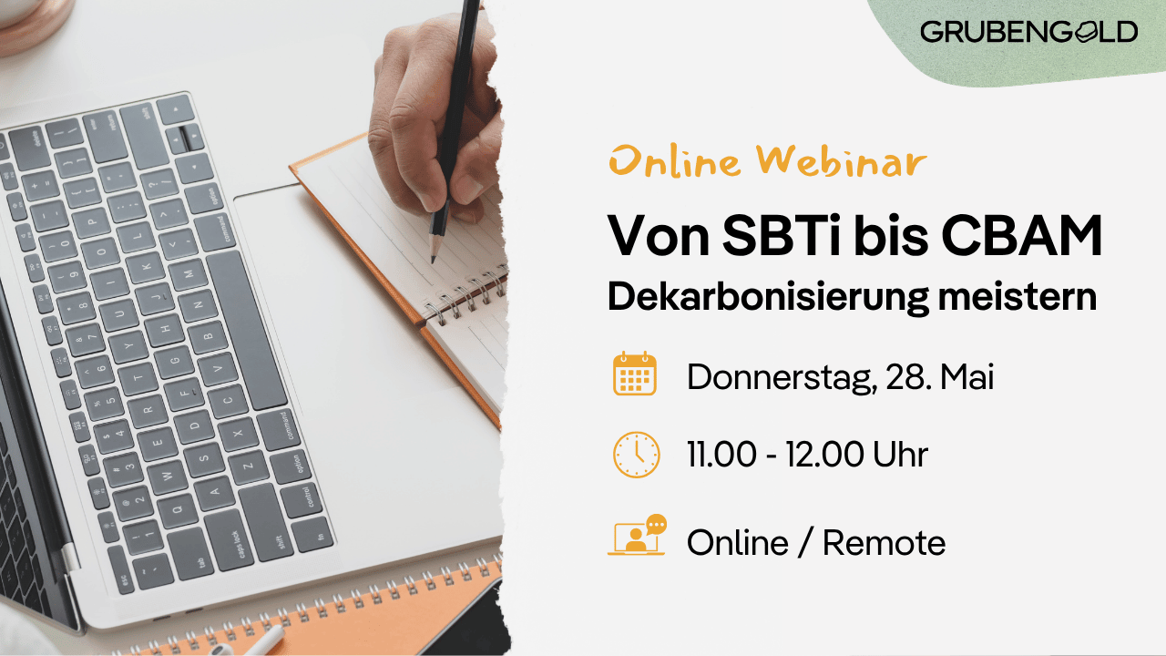 Webinar: Von SBTi bis CBAM – Dekarbonisierung meistern
