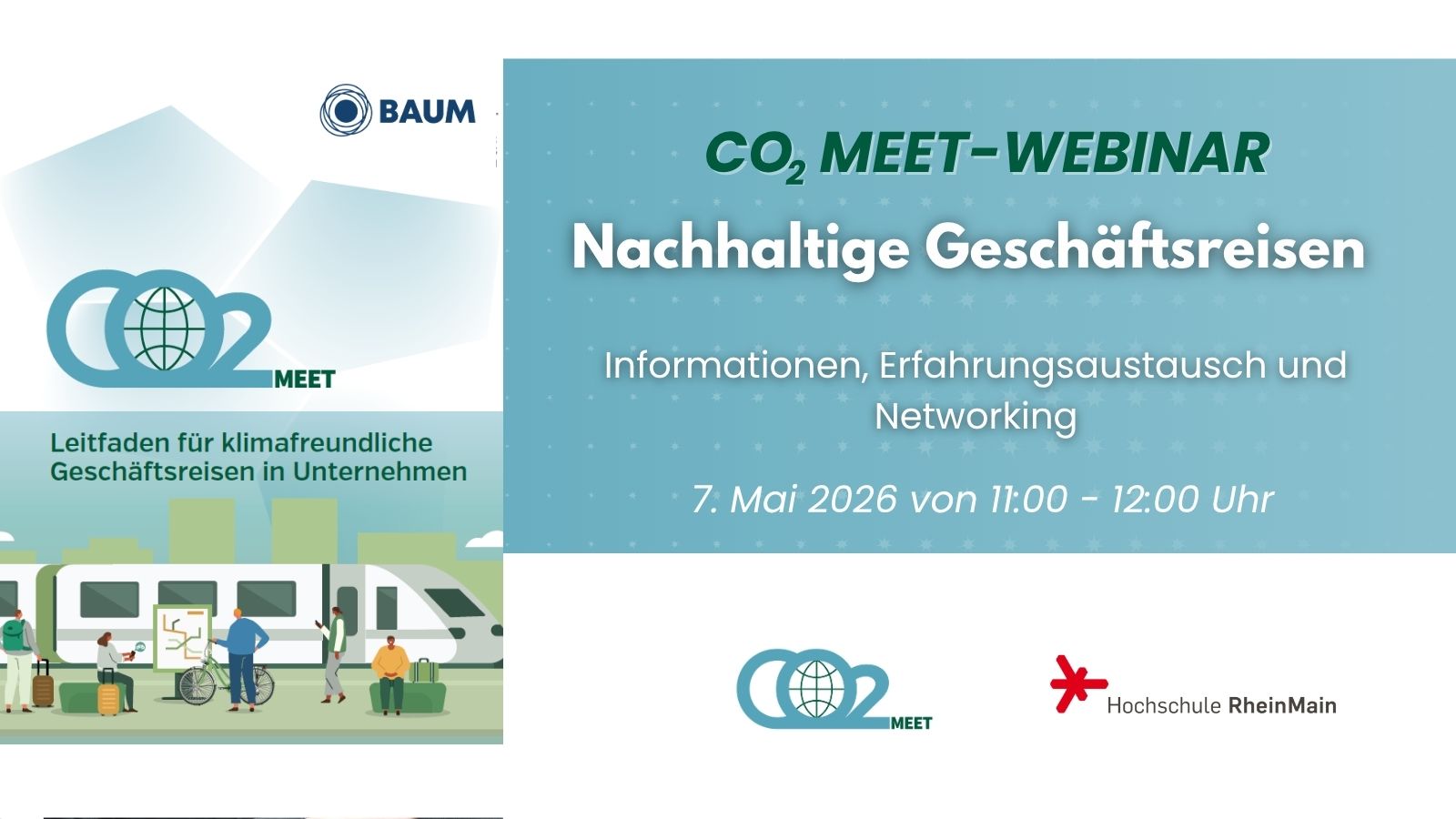 Geschäftsreisen nachhaltig und klimafreundlich gestalten