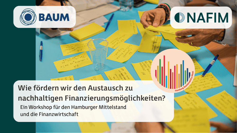 Wie gelingt der Austausch zu nachhaltiger Finanzierung?