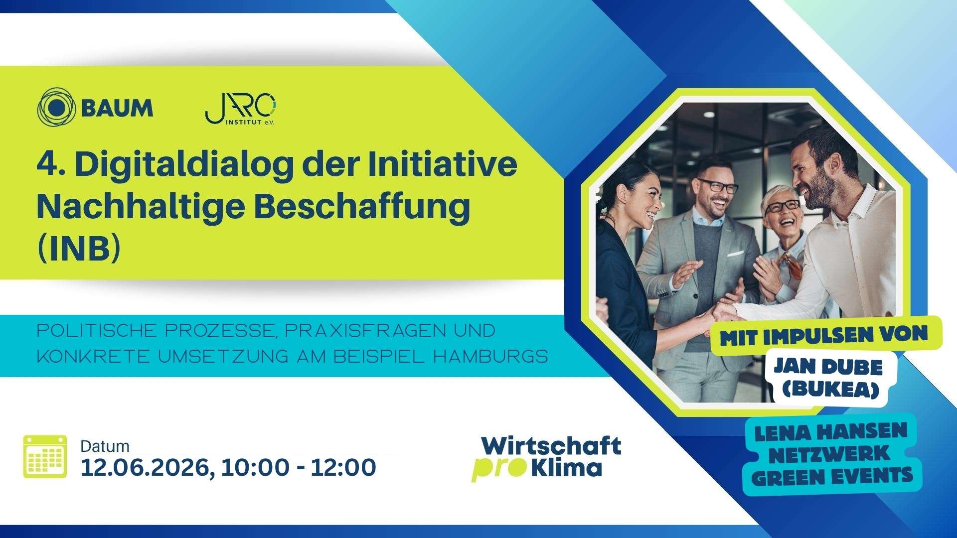 4. Digitaldialog Initiative Nachhaltige Beschaffung (INB)