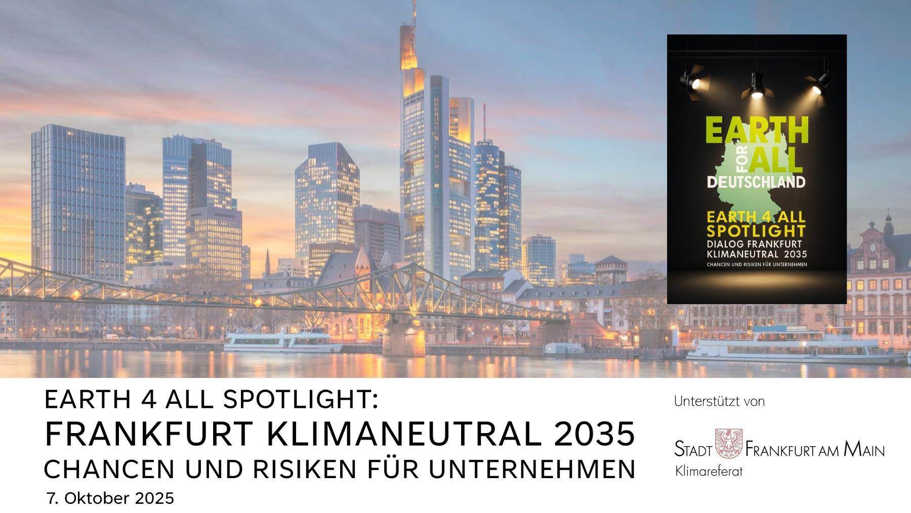 Frankfurt Klimaneutral 2035. Chancen & Risiken für Unternehmen